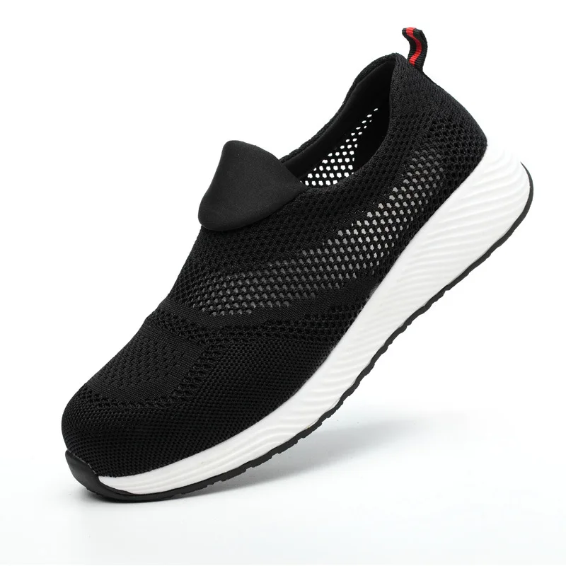 Men's Safety Shoes Labor Insurance Shoes Non-slip Anti-smashing Anti-piercing Protection Summer Breathable Deodorant