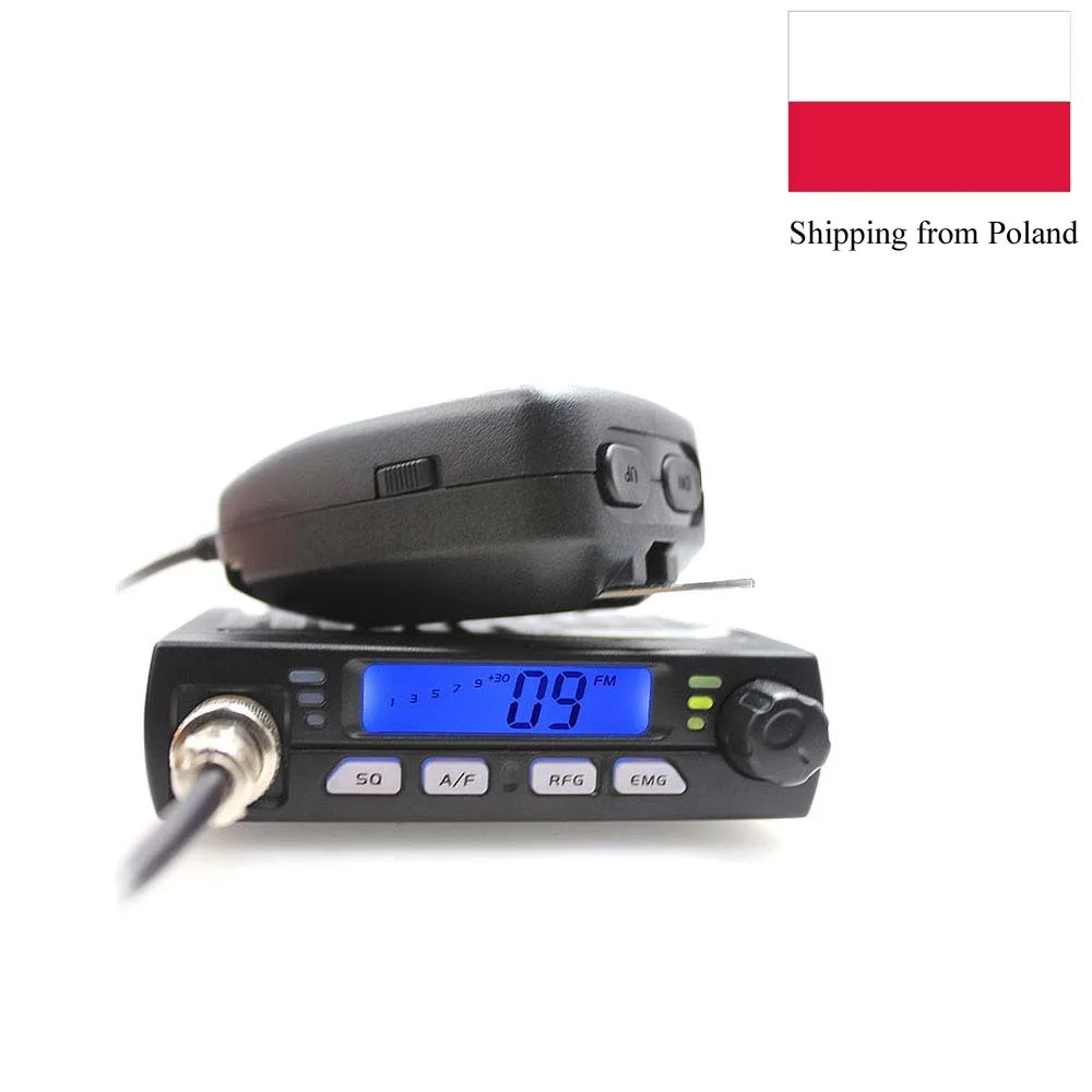 Новинка рация ANYSECU AM/FM Mini CB 25 615 30 105 мгц 8 вт 10 м любительский автомобиль радио Citizen