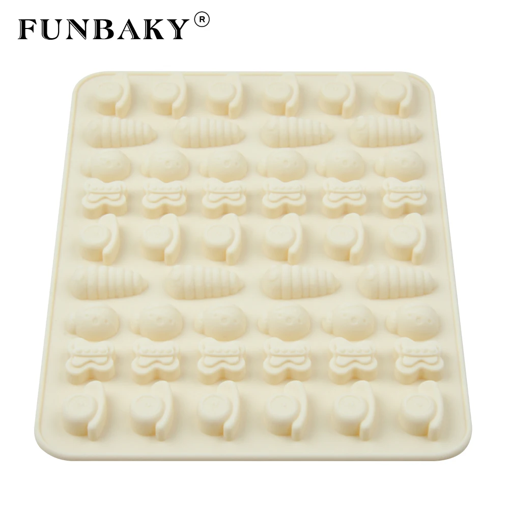 FUNBAKY детский день DIY силиконовая форма бабочки улитки в форме насекомого формочки