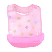 Детские нагрудники для новорожденных, Водонепроницаемые Детские фартуки, Слюнявчики для младенцев, Слюнявчики, милый детский мультяшный нагрудник, детский пластиковый нагрудник EVA