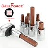 Drillforce 1/2" Drive Hexagon Socket Bit S2 Adapter Allen Key Wrench Home Repair Tools H4/H5/H6/H7/H8/H9/H10/H12/H14/H17/H19 6