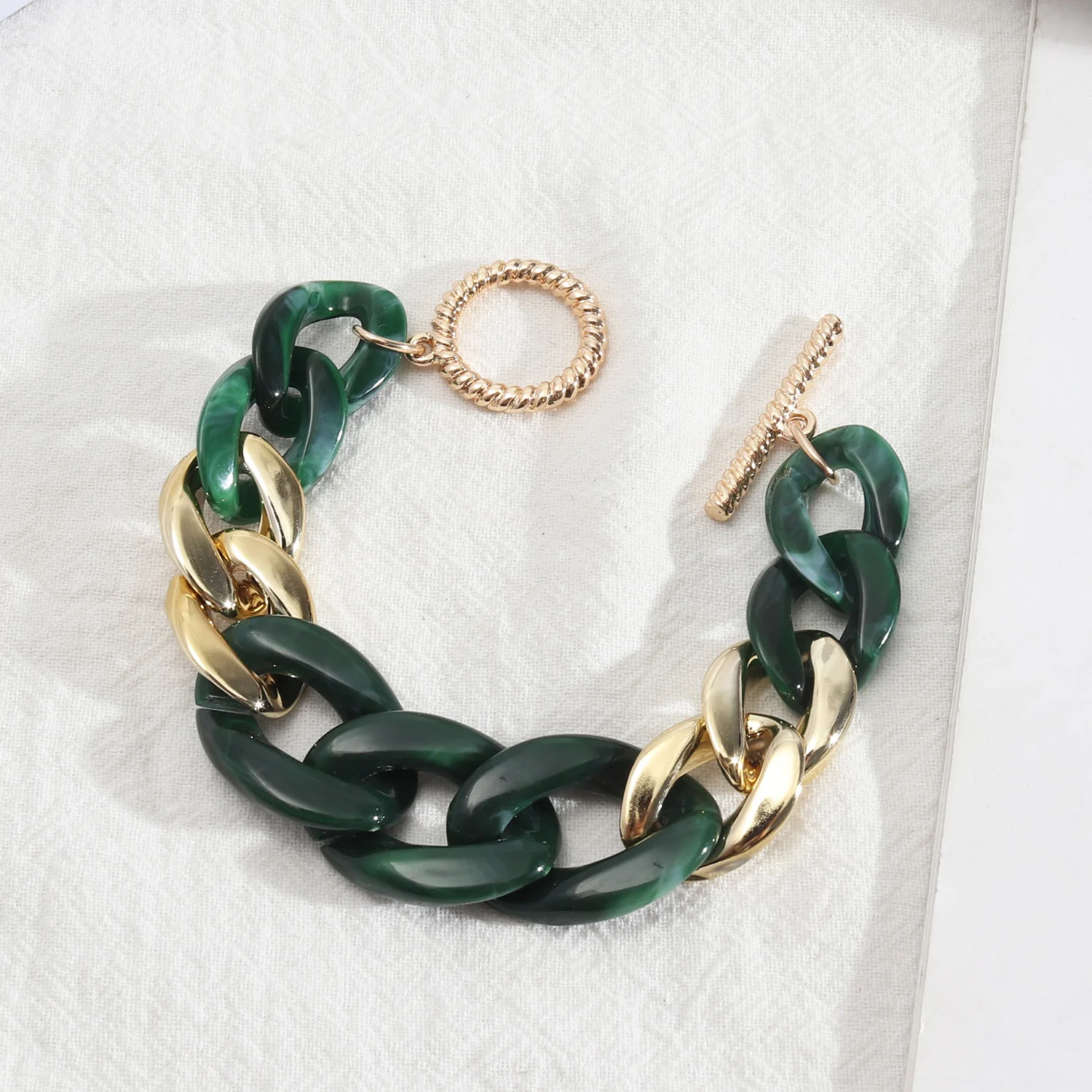 Chain Bracelet Women Bracelet Acrylic Link Bracelets