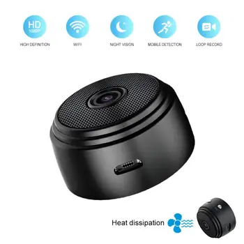 

Mini Wireless Wifi Camera Mini IP HD1080P Home Security Wireless Small Infrared Night Vision Motionr Detection SD Card Slot App