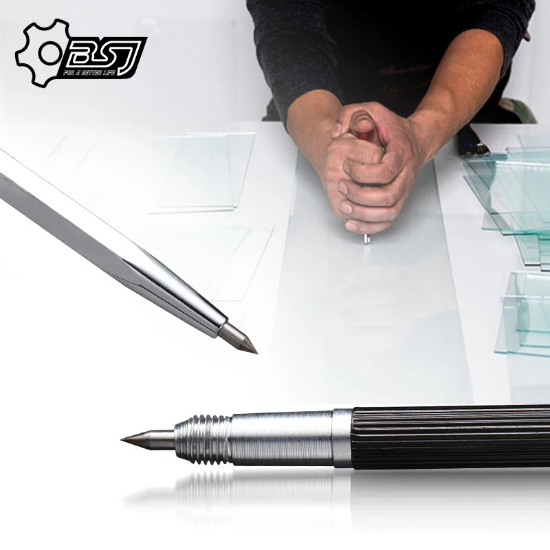 Портативный сплав двухголовый наконечник Scriber ручка маркировка гравировальные