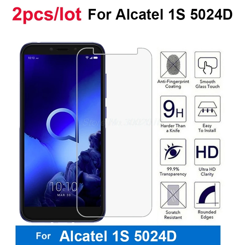 Защитное стекло для Alcatel onyx 1x(2019) Evolve LX IdeaXTRA 1C 1X 3 2 шт. | Мобильные телефоны и