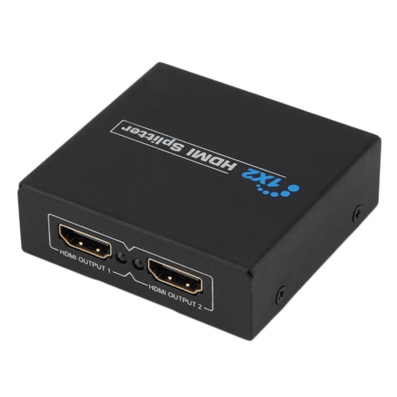 2 порта HDMI 2K Y сплиттер 1 в выхода зеркального дисплея o видео HD V 4 US Plug|Система