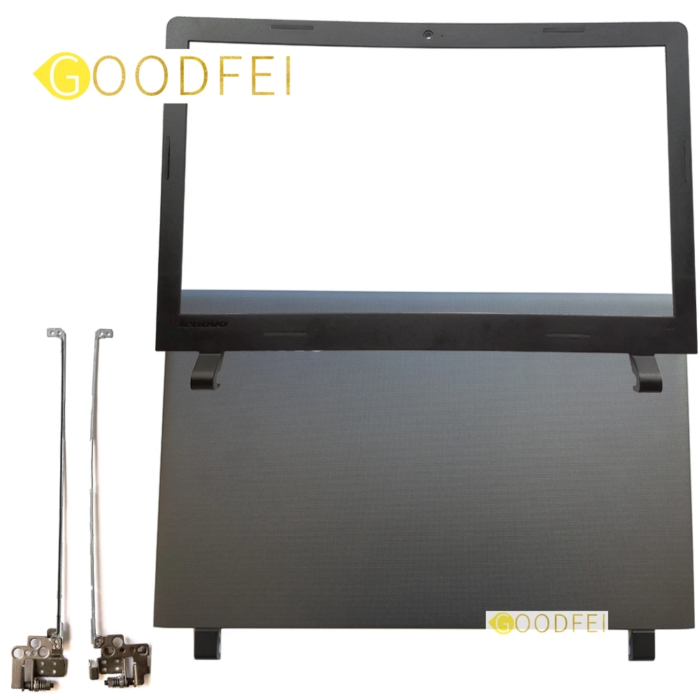 Cubierta trasera LCD para Lenovo Ideapad 100-15 100-15IBY B50-10, tapa trasera A/bisel, carcasa de marco frontal/bisagras