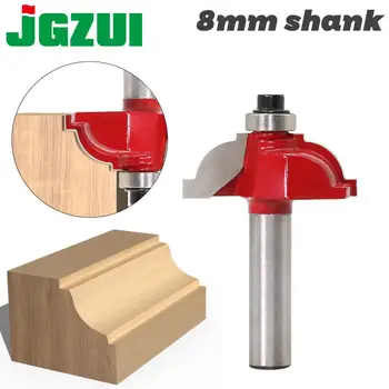 

1pcs 8mm Shank wood router bit Straight end mill trimmer cleaning flush trim corner round cove box bits tools Milling Cutter