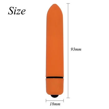 Sex Toys For Women Powerful 10 Frequency Bullet Vibrator Waterproof Vibrating Egg Clitoris G-spot Stimulator Dildo Vibrator anal 3