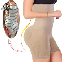 TOPMELON Для женщин Сталь нижнее белье с косточкой Shapwear завышенная талия, животик Управление трусики тела коррекция фигуры, тренировка для талии Бедро тонкий подтягивающее ягодицы