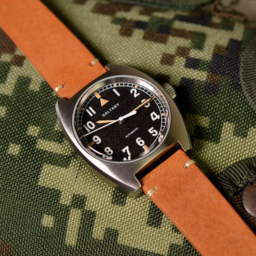Retro W10 Pilot Automatic Watch Men NH38 orologi militari meccanici uomo  200M Diver orologio da polso Air Force orologio zaffiro luminoso|Mechanical  Watches| - AliExpress