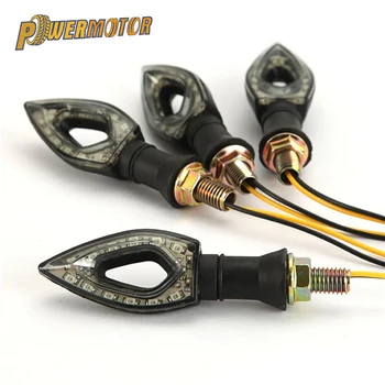

1 pair Motorcycle LED Turn Signal Indicators Lights/lamp High quality Easy to install for KTM BMW YAMAHA Motorbike Accessories