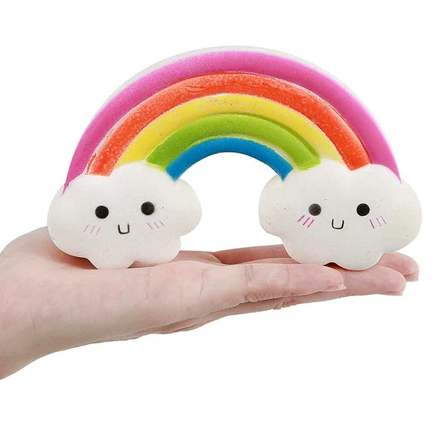 Jumbo Squishy Kawaii Unicorn Horse Cake Deer Animal Panda Squishies Slow Rising Stress Relief Squeeze Toys for Kids 15cm