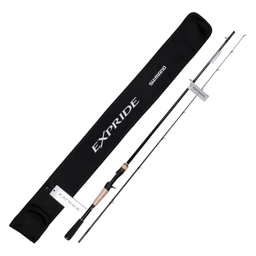 SHIMANO EXPRIDE 166ML Casting Fishing Rod Long Cast 2 Sections Fighting  Grip Type-R CI4 Fishing Tackle 1.98M