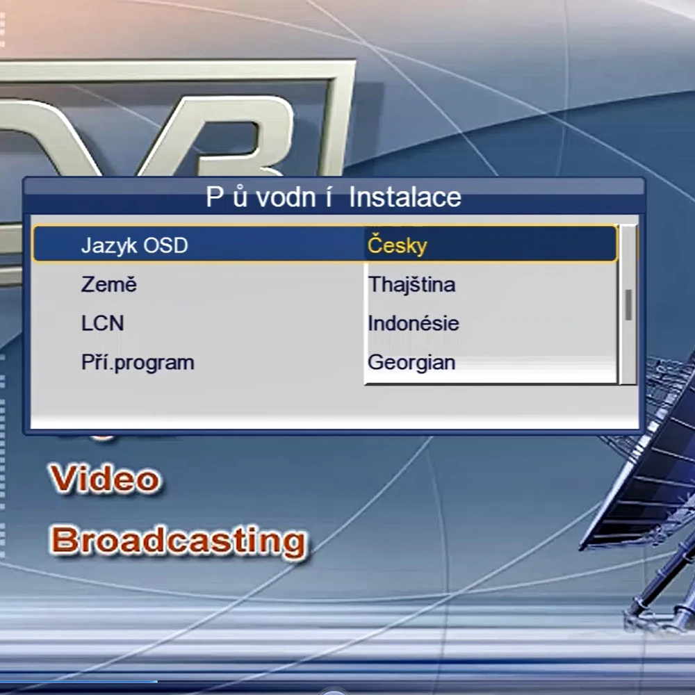 Новейший DVB-T2 цифровой приемник поддерживает H.265/HEVC DVB-T h265 hevc dvb t2 Лидер продаж Европа