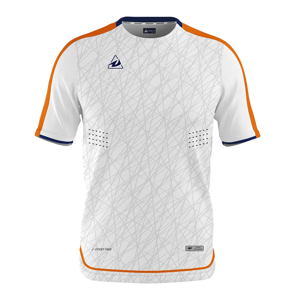 Zhouka Camiseta de tela polimérica de diseño informal, ropa deportiva, venta al mayor, china, para correr| -