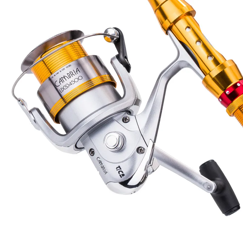  2500s 3500s Spinning Fishing Reel Lure Fishing Carretilha Pesca 10+1 Ball Bearings Distance Throwin