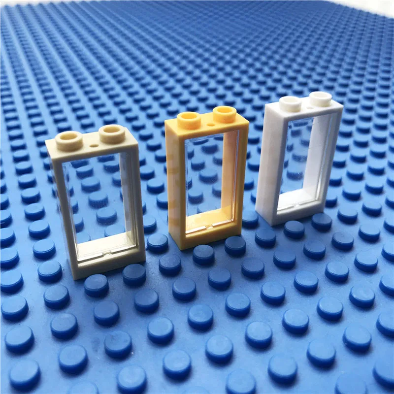 City Friends Houses Building Blocks, Creative House Parts, Door, Transparent Glass Windows, Fence, MOC Brick Toy, Children, Building Blocks, Construction Blocks