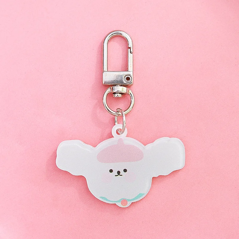 Держатель для ключей с мультяшным медведем женщин студенческий подарок милый