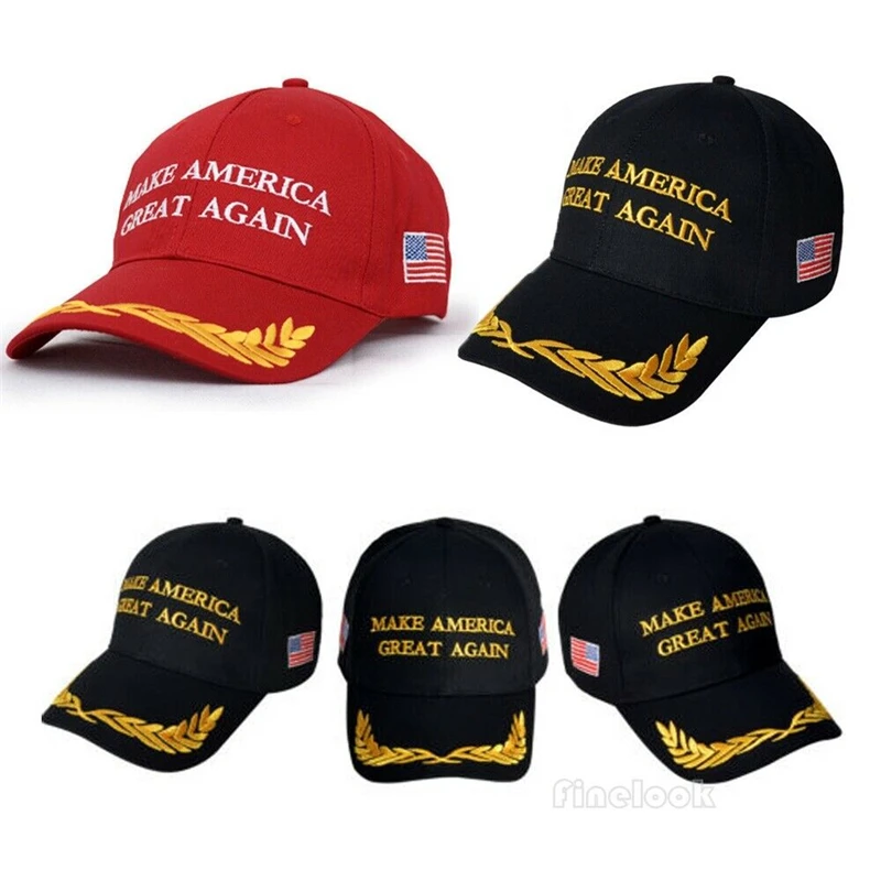Шляпа Make America Great оптом весенние хлопковые регулируемые кепки летняя Снэпбэк