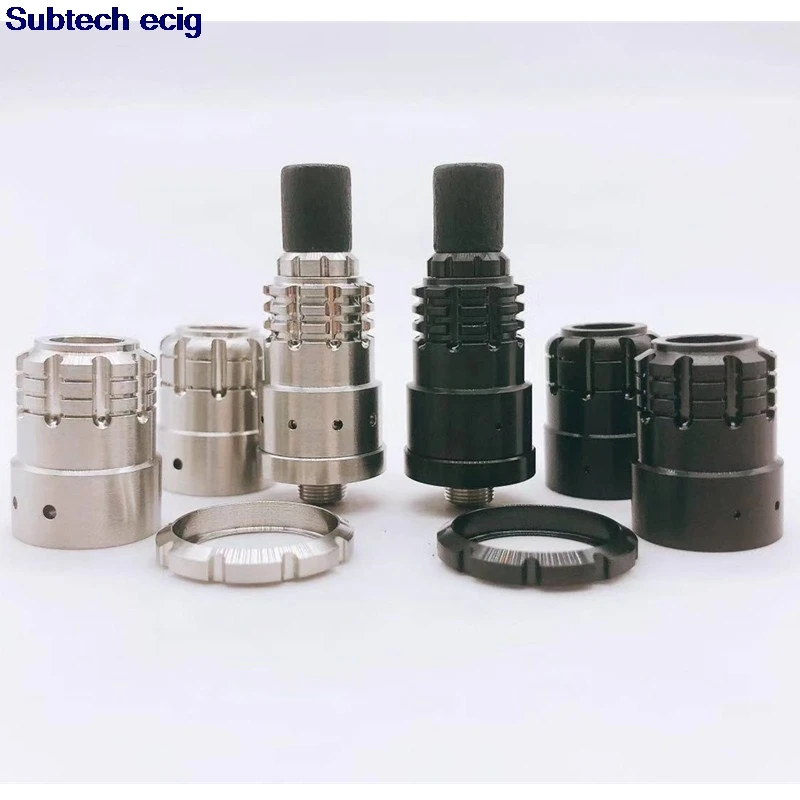 Паров нежный клуб 900 BF MTL RDA Rebuildable Капель Форсунка 316 SS/12/13/14 мм Диаметр