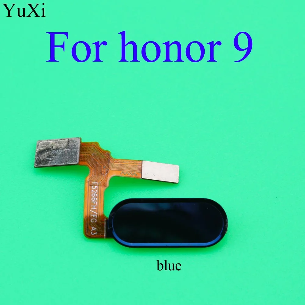 YuXi для Huawei Honor 9 датчик отпечатков пальцев Кнопка возврата шлейф Замена