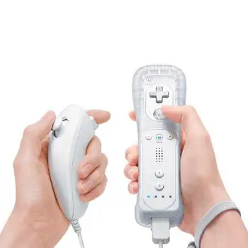 

DishyKooker TopOne Nunchuk & Remote Game Controller Bundle for Nintendo Wii