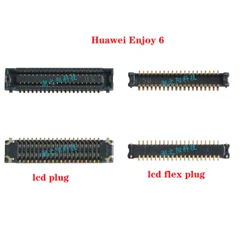 

LCD Display FPC Connector Plug MotherBoard Pin For Huawei Enjoy 6