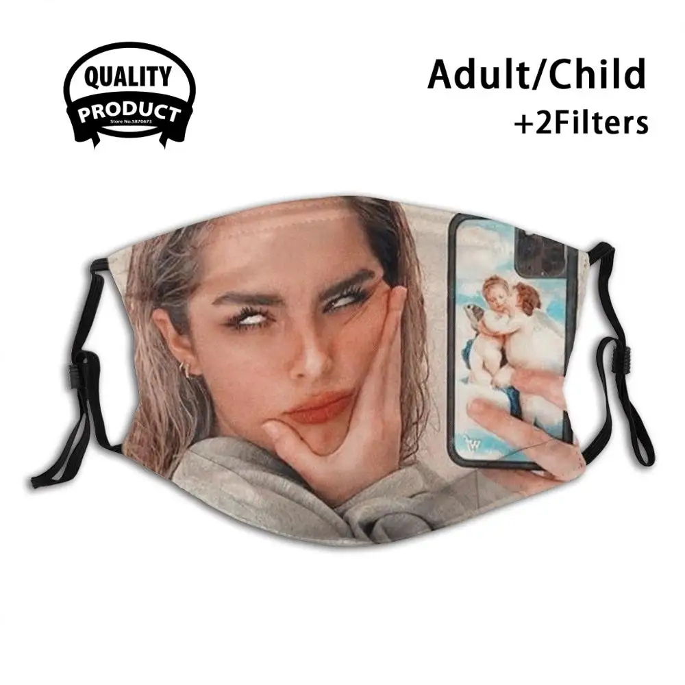 

The Prety Addison Reusable Mouth Mask Washable Filter Anti Dust Face Masks Beauty Young New Rae Love Trending