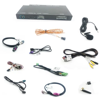 شراءتفعيل CarPlay آيفون لشركة فولكس فاجن طوارق RNS850 MK2 لوحة القيادة دعم USB اللعب أندرويد الهاتف ميرورلينك AirPlay