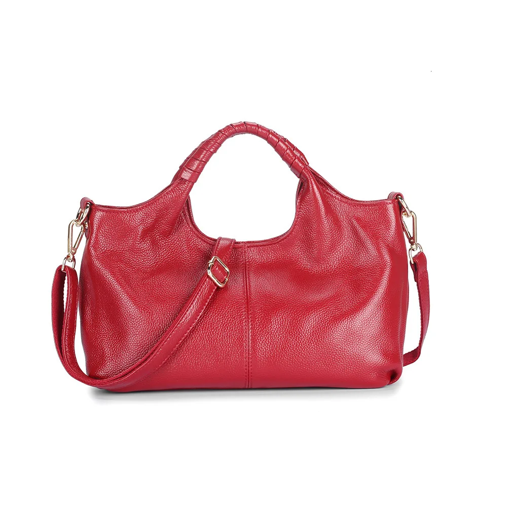 

Middle Genuine Leather Woman Handbag 2019 Bag Woman Head Layer Cowhide Single Shoulder Messenger