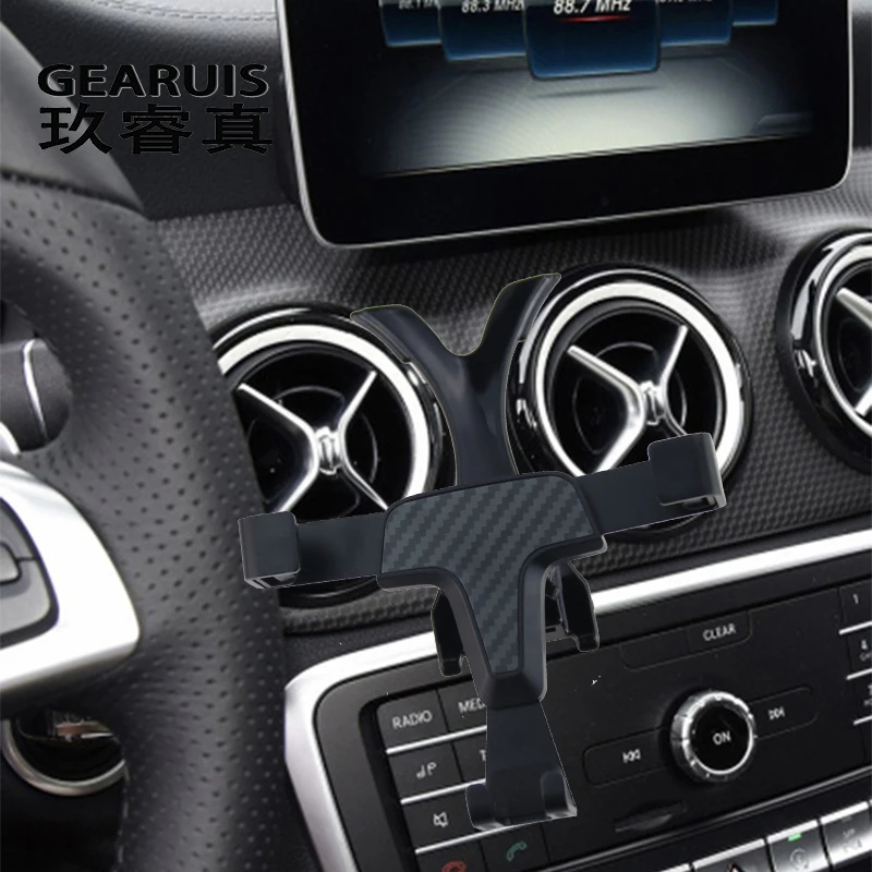 Стайлинг автомобиля держатель для телефона Mercedes Benz CLA C117 GLA X156 чехлы на