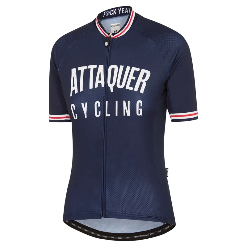 Attaquer, традиционная велосипедная майка, женская, с флагом, стильная, для езды на велосипеде, рубашка, женская, с коротким рукавом, спортивная одежда, blusas mujer de moda