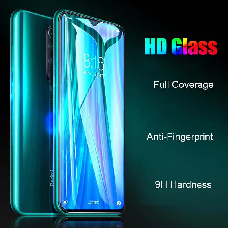2 шт., закаленное стекло для Xiaomi Redmi Note 8T 8 pro, защитная пленка на весь экран для Redmi Note 8 pro 8 T, защитное стекло