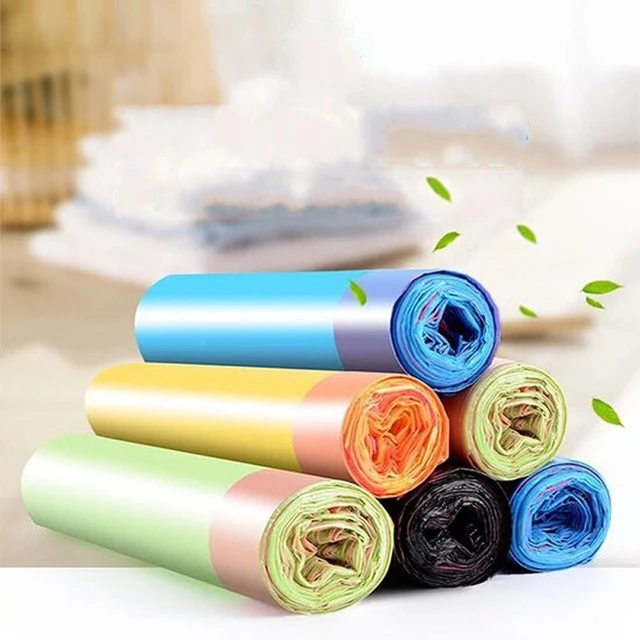 1Roll High Quality Trash Bags Garbage Bag Storage Kitchen Garbage