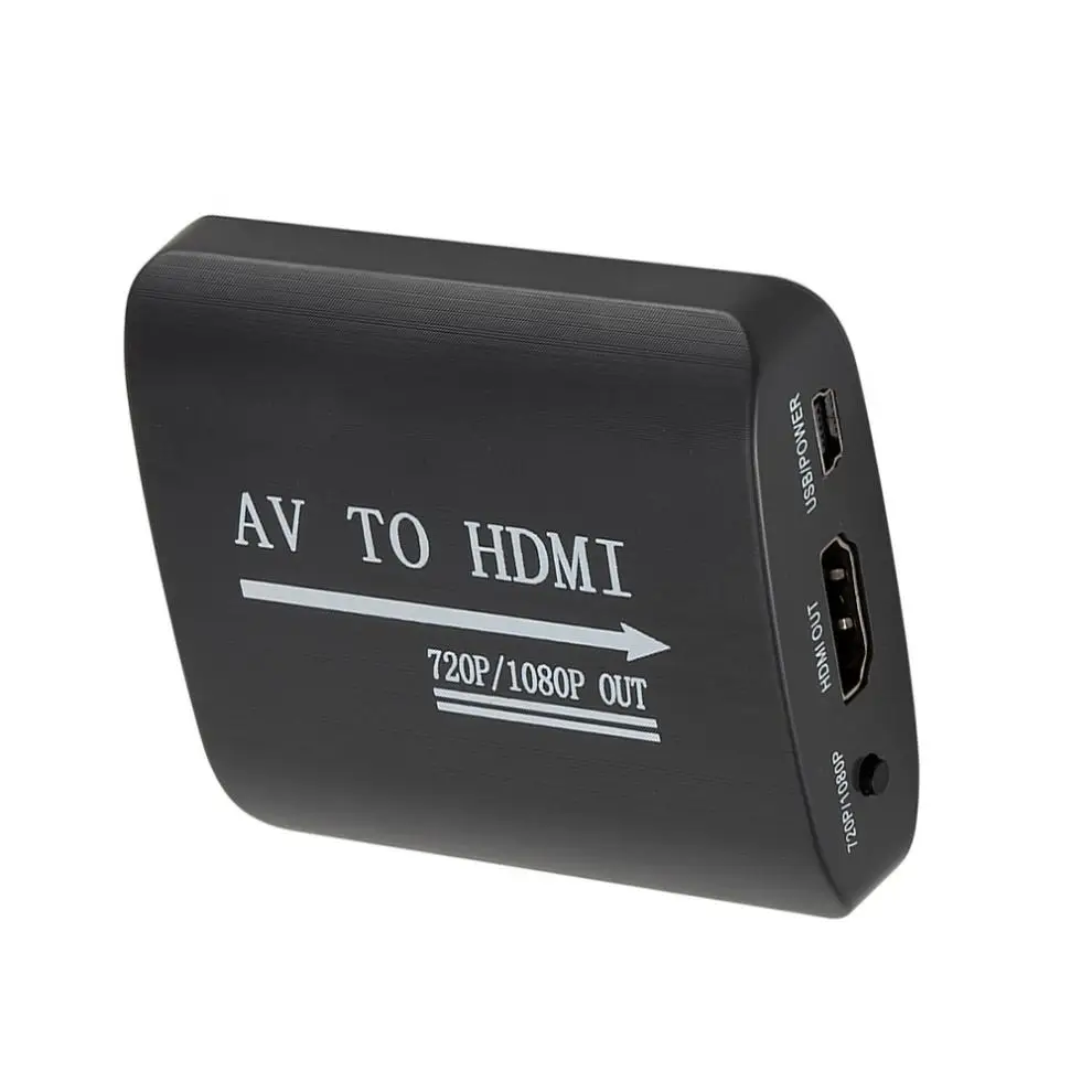 1080P Мини AV в HDMI конвертер подходит для украшения/строительства