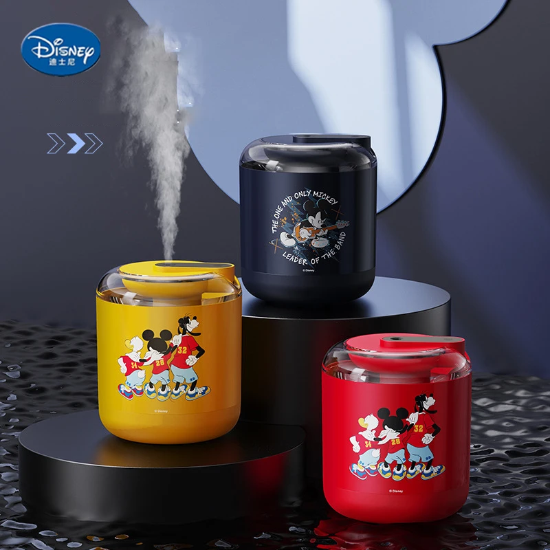 

Disney Humidifier Mickey Minnie Anime Night Light Humidifier Mute Household Air Purification Large Capacity Kawai Christmas Gift