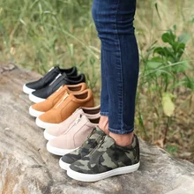 Новинка; повседневная обувь на плоской подошве; коллекция года; женские кроссовки; визуально увеличивающие рост туфли на плоской платформе с высоким берцем на молнии; дышащая женская кожаная обувь без застежки