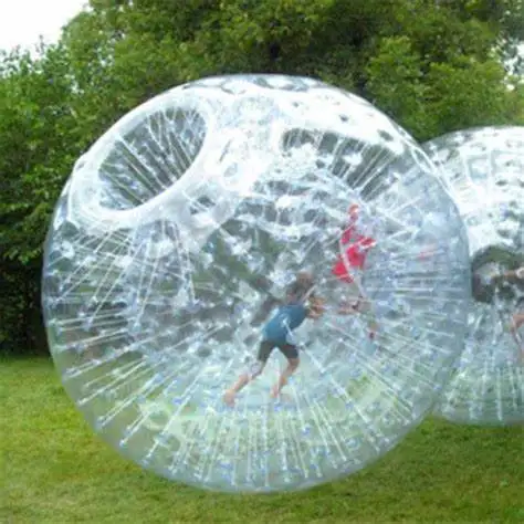 

2.5M Inflatable Zorbing Ball On Sale Factory Price Hamster Ball For People Go Inside Human Size Grass Ball Snow Ball Zorb Ball