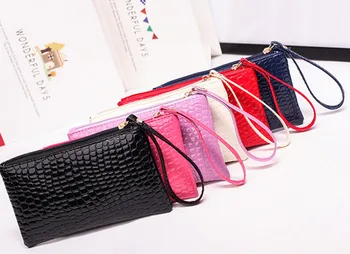 

Ladies Crocodile Wallet Leather Wallet Money Wallet Female Clutch Clutch Crocodile Purse Clutch Lady Long Bag