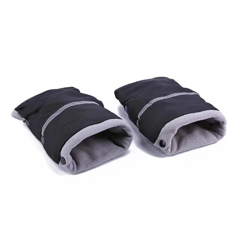 2pcs Outdoor Glove Hot Selling Simple Portable Breathable Soft Surface Pushchair Hand Muff Pram Accessories Mitten Baby Buggy