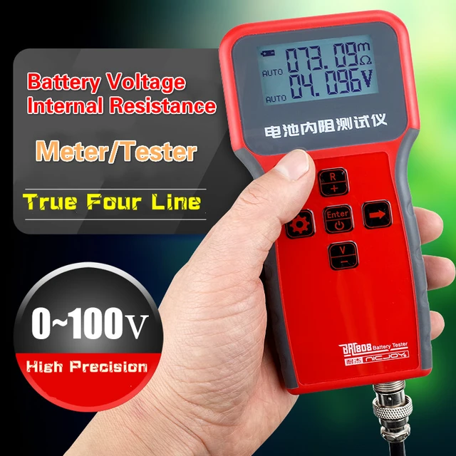 Testeur de résistance interne de batterie, Instrument de test de batterie  au Lithium de haute précision YR1030 YR1035 mise à niveau 18650 - AliExpress