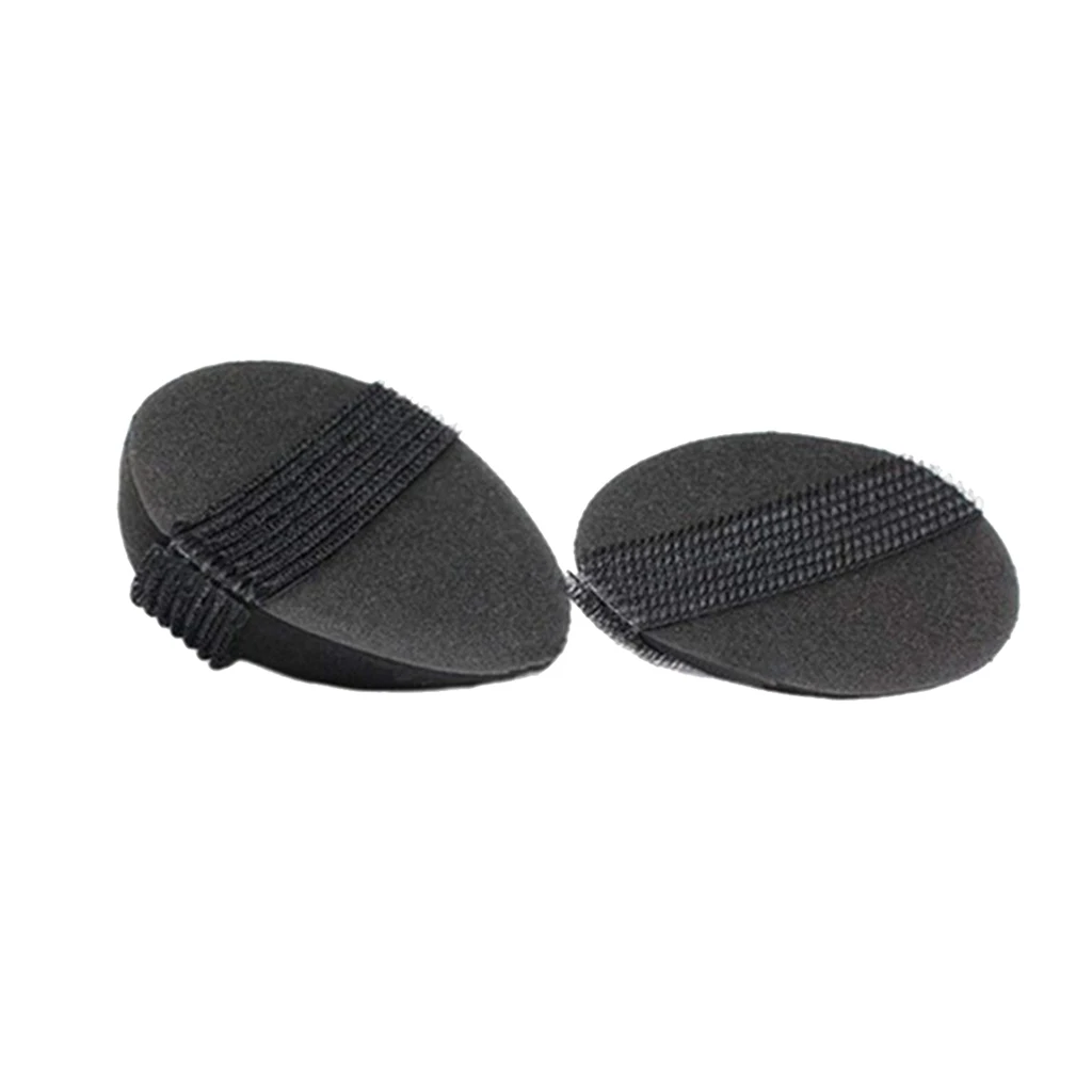 2x Women Foam Sponge Inserts Hair Bump Comb Hair Base Bouffant Clip Stick