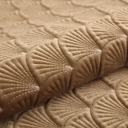 Four seasons universal sofa cushion, fabric non-slip nordic simple thickened cushion winter plush cover back towel