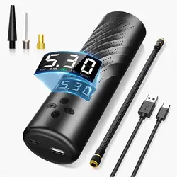 GOTFUN – pompe à Air intelligente pour pneus de vélo, haute pression, 120psi, Portable, pour voiture 