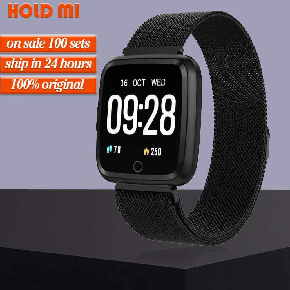 Y7 L8 Смарт часы браслет крови Давление кислорода Спорт трекер smartwatch