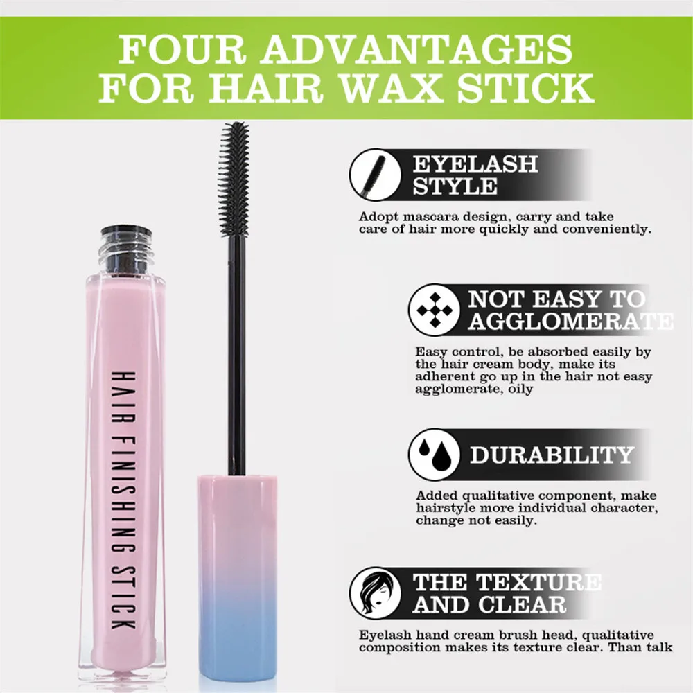 2020 New Flash Moment Broken Hair Artifact Liquid Anti-Hair Hair Styling Hair Stick Fixed Shape Broken Hair Finishing Rod 15g (8)