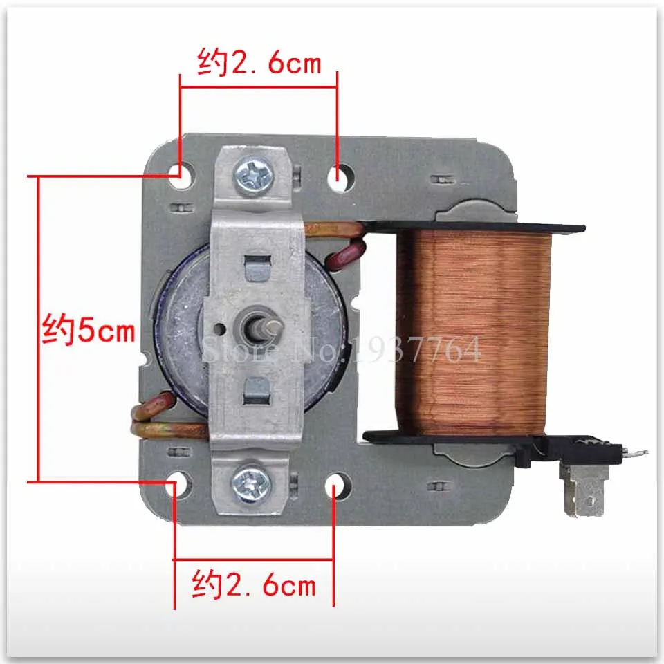 New original 1pcs microwave oven fan cooling fan motor compatible model MDT-10CEF YZ-E6120-M51D YZ-E6120-W51D 220-240V 18W