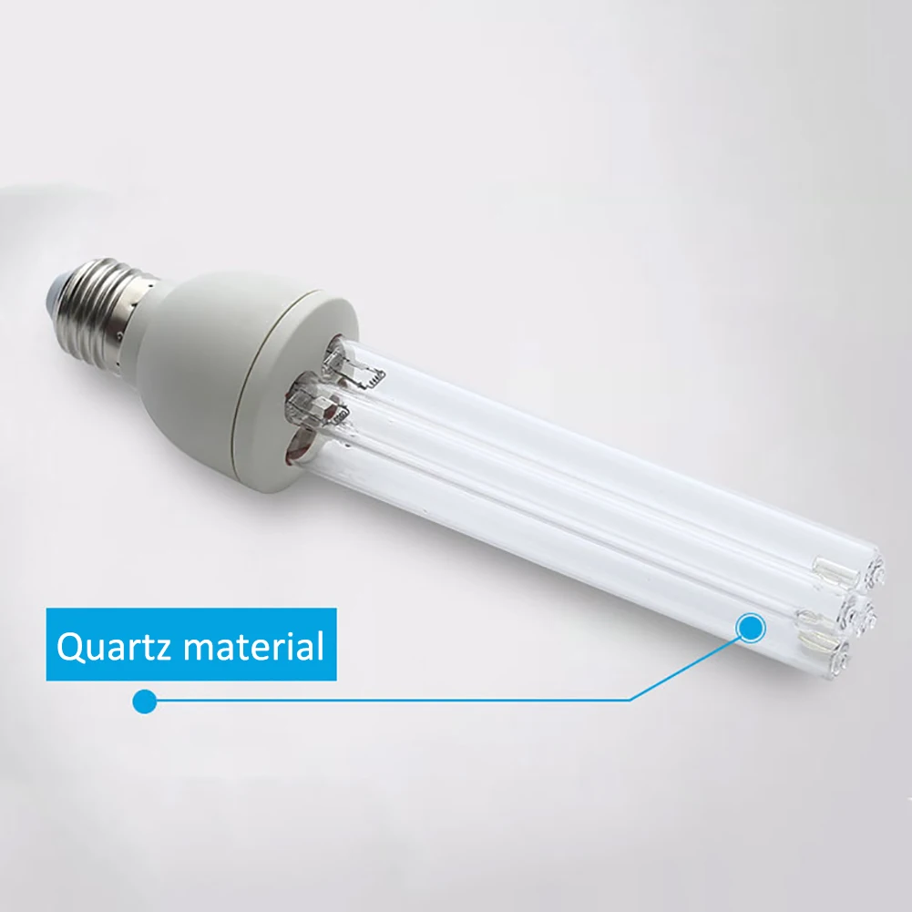Lâmpada de Ozônio Base para Desinfectar Quartzo Esterilização Germicida Lâmpada Luz Ultravioleta E27 Bacteriana Uvc Cfl 10 Esporte e Lazer