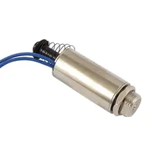 Uxcell пуш-ап Тип трубчатый толкатель соленоид Электромагнит постоянного тока 24V 0.51A